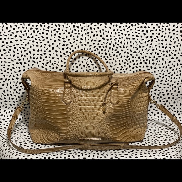 Brahmin Handbags - NWT BRAHMIN MelbourneCollection Crocodile TRVL Bag